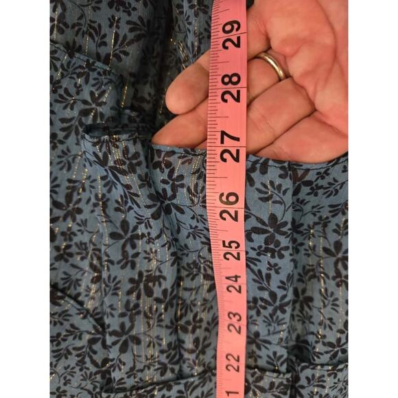 Misa Los Angeles Ilona Women's Floral Ruffled High-Low Maxi Skirt Black S - Picture 6 of 11